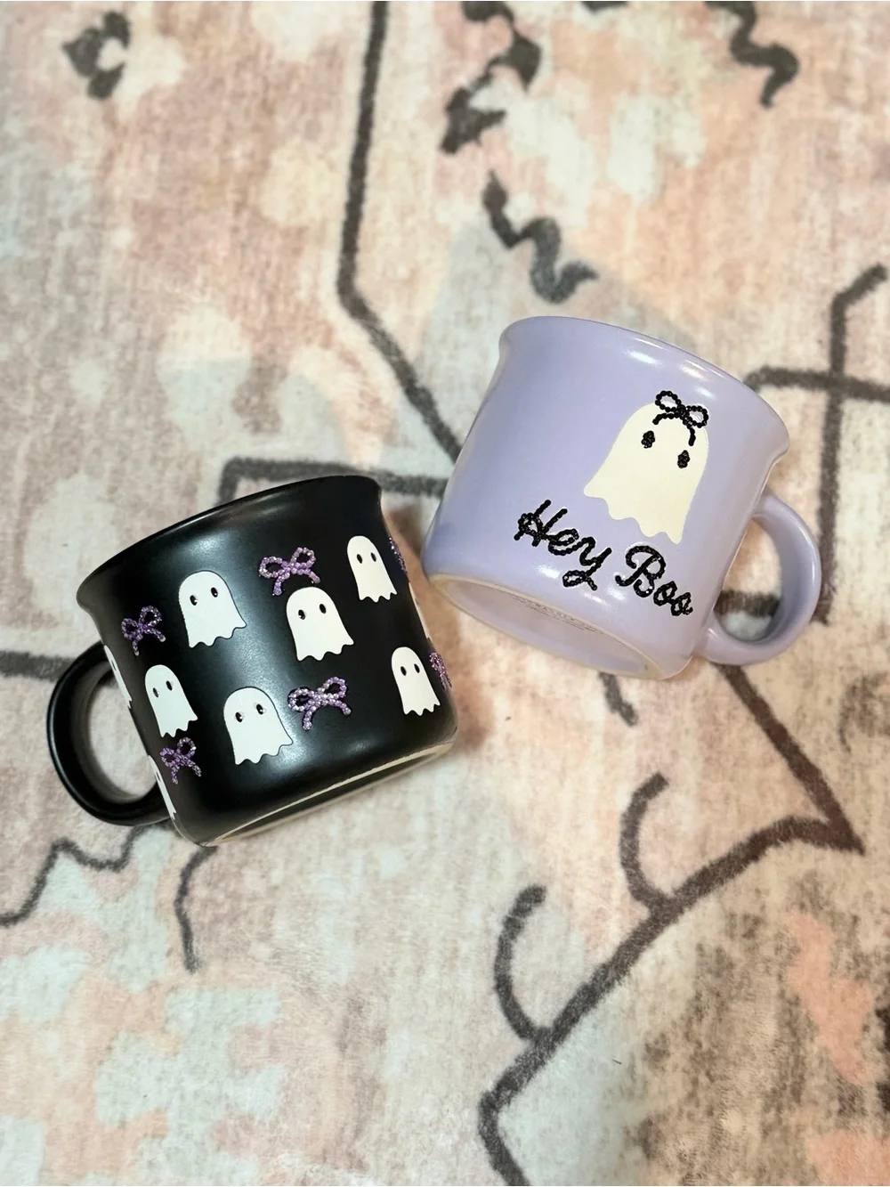 Custom Halloween Ghost Mug Set